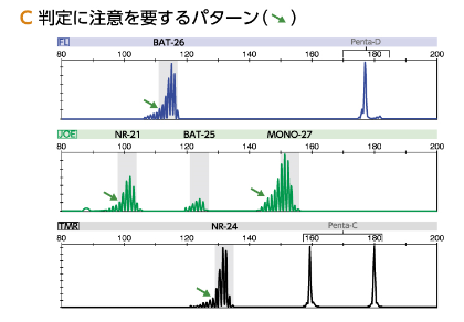 C 判定に必要を要するパターン